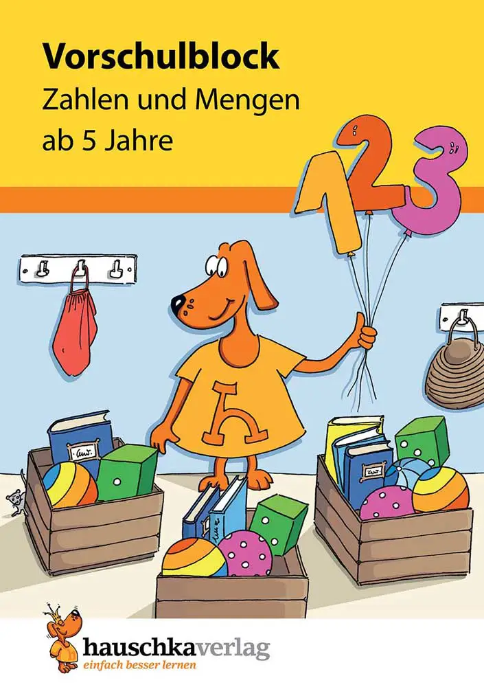 Hauschka Verlag 627 Vorschulblock - Zahlen und Mengen