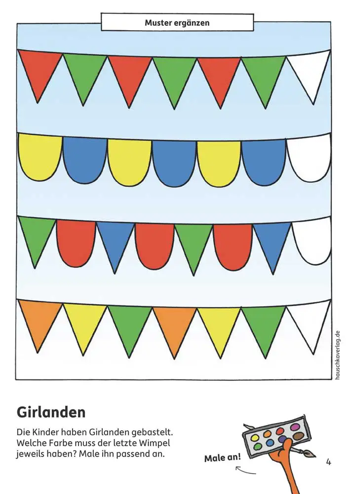 Hauschka Verlag 620 Kindergartenblock - Das kann ich schon!