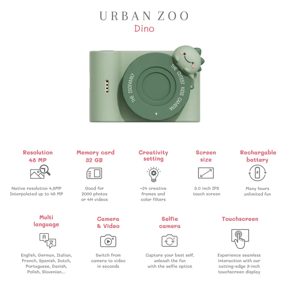 The Zoofamily Urban Zoo C5 Kinderkamera