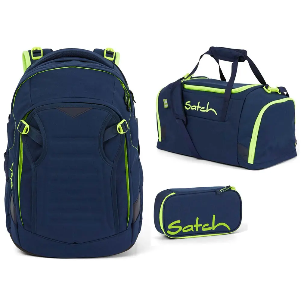 Satch Match Schulrucksack-Set 3tlg