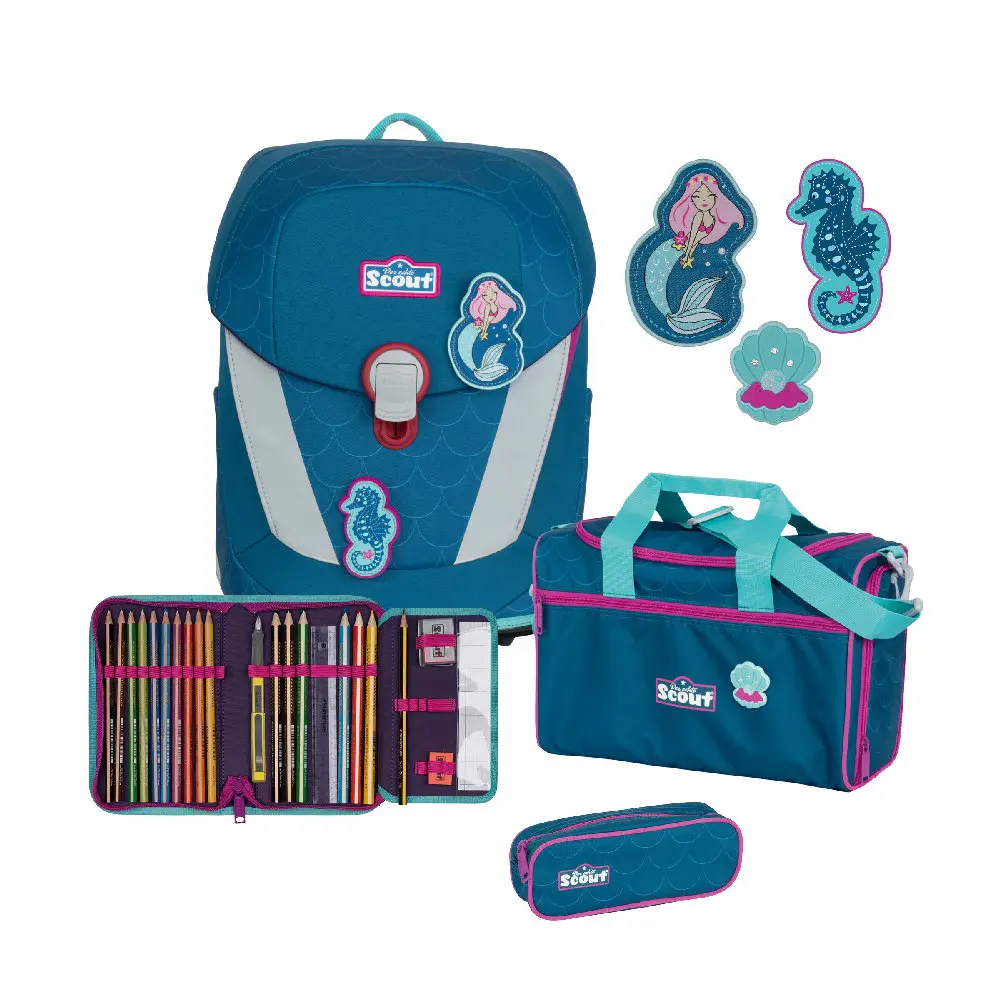 Scout Sunny II Schulranzen-Set 4tlg ST