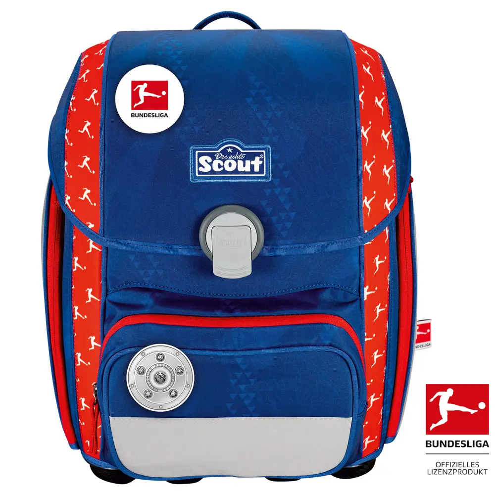 Scout Genius Schulranzen-Set 4tlg