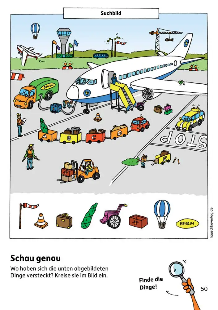 Hauschka Verlag 622 Kindergartenblock - Verbinden, vergleichen, Fehler finden