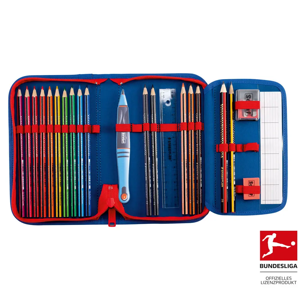 Scout Genius Schulranzen-Set 4tlg