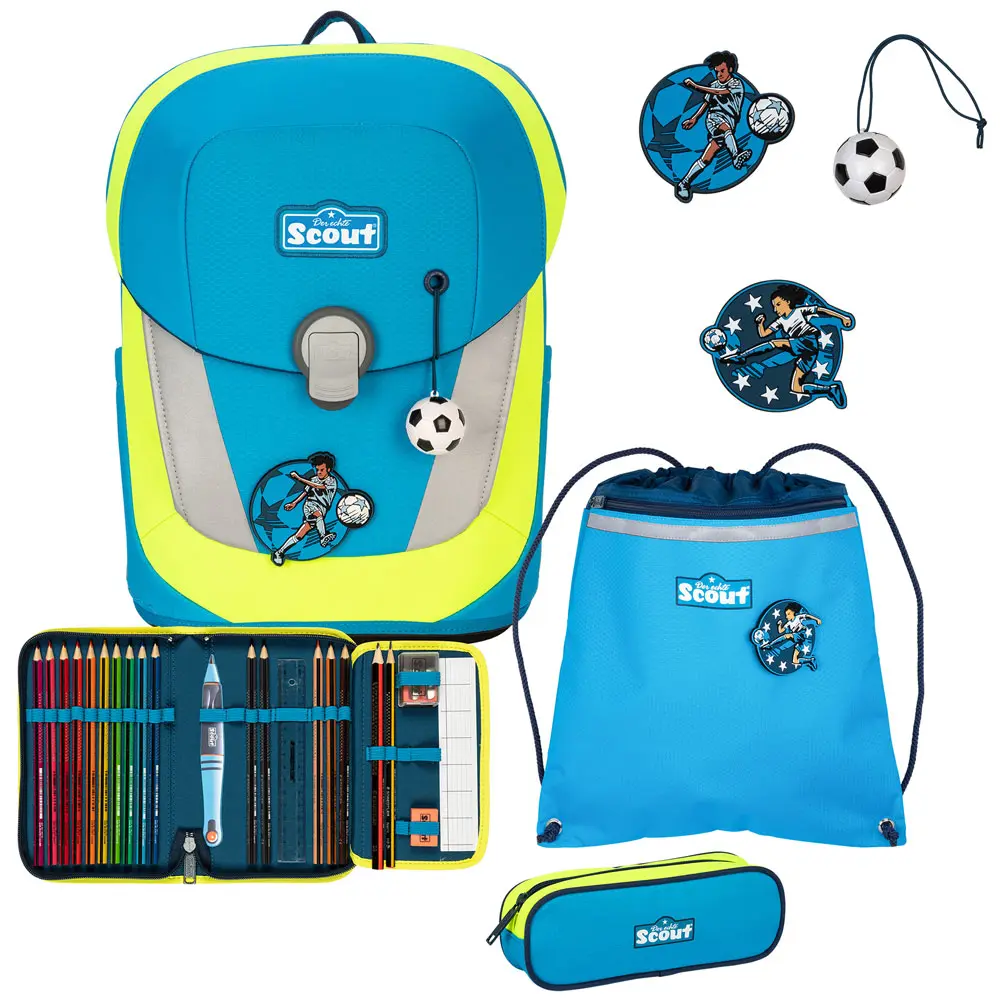 Scout Sunny II Schulranzen-Set 4tlg