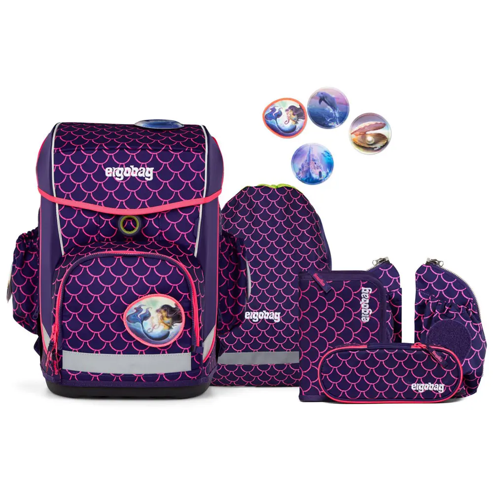 Ergobag Cubo Light Schulranzen-Set 6tlg