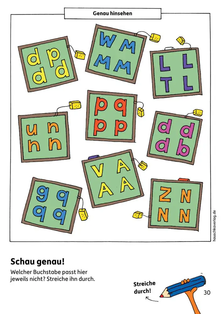 Hauschka Verlag 625 Vorschulblock - Fit zum Schuleintritt