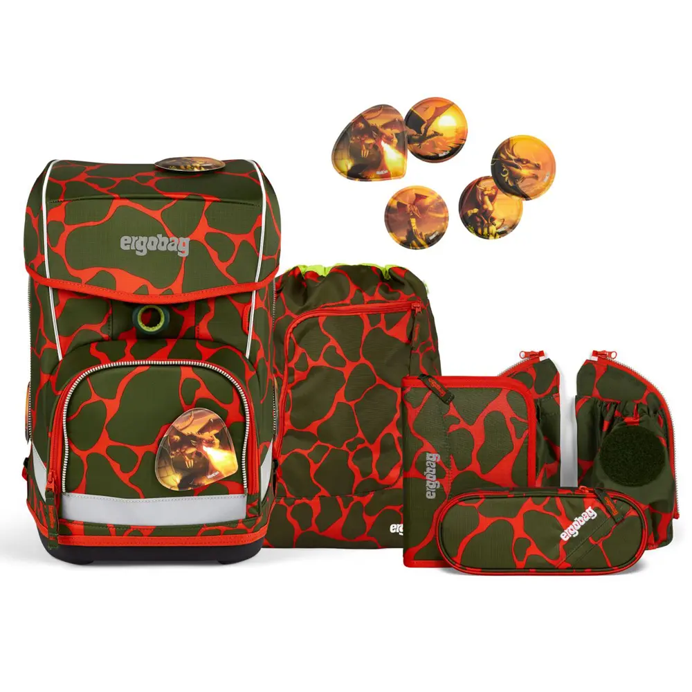 Ergobag Cubo Light Schulranzen-Set 6tlg