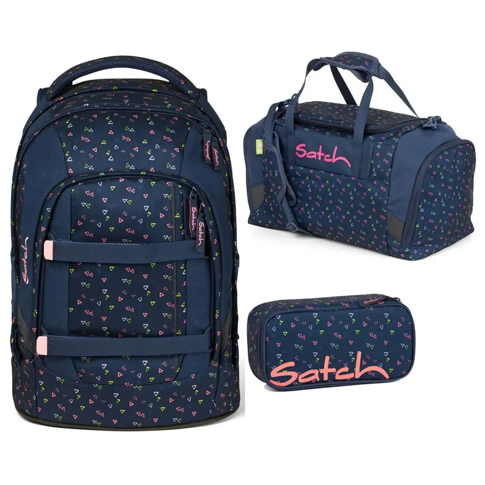 Satch Pack Schulrucksack-Set 3tlg